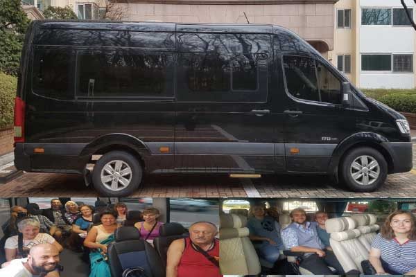 hire minibus with driver in Korea, Seoul