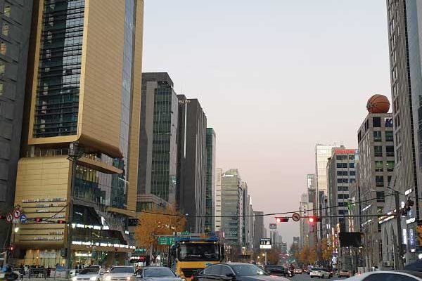 seoul city gangnam street