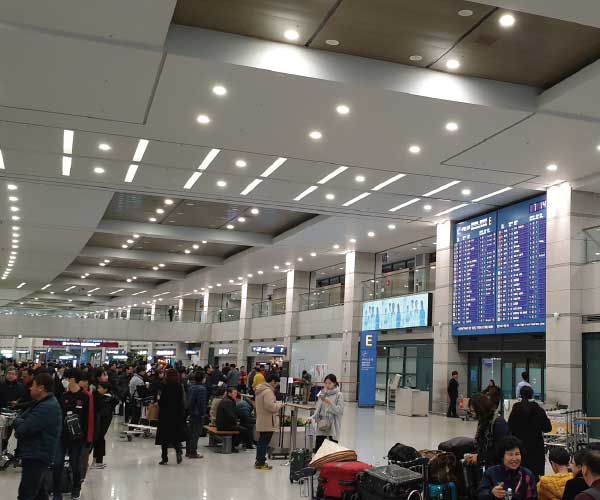 icn airport arrival hall