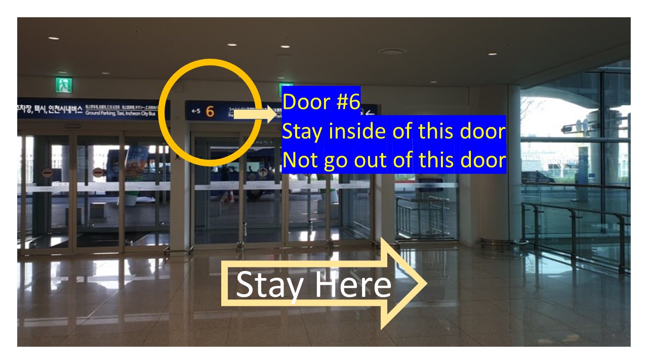 incheon airport Terminal 2 pickup service