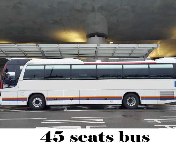 korea seoul bus rental